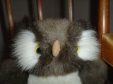 Ganz Heritage Collection 1988 Owl Plush Puppet 11 Inch