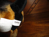 Standing DOBERMAN Dog Ganz Toronto Canada 13 inch Stuffed Plush RARE
