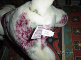 Ganz Rosalee Dog 12 inch 00793 Flower Velvety Plush HV6441 Heritage Collection