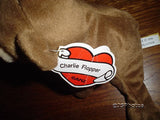 Ganz 1996 Charlie Flopper Bear H2354 Retired Velvet Plush