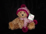 Ganz 1999 Christmas Bear Coco HX3234S Retired 7" Plush