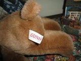 Gund Tender Teddy Brown Bear 13 inch 1983