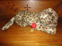Vintage 1980s Hermann West Germany Leopard Cub Plush with Tags