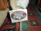 Ganz KARA Bear Cottage Collectibles Artist Sue Coe 15 inch Retired 1999 New
