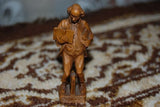 2 Handmade Statues Town Crier & Aristocrat Marked Rare Schleich Figurines