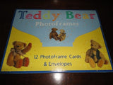 11 Antique Teddy Bear Photo frames Cards & Envelopes Boxed Set