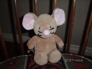 Angel Mouse Cartoon 8 inch Stuffed Animal Plush Toy BBC UK 1999