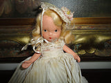 Antique 1936-48 Nancy Ann Storybook Bisque Doll 5" Jointed Arms & Legs Blonde