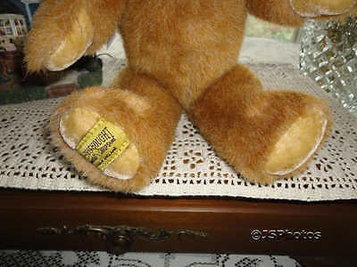 Vintage Merrythought Ironbridge Shrops Teddy Bear Jadees