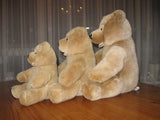 Woodland Bear Company UK Set of 3 Family Masked Teddy Bears
