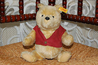 Steiff Pooh Bear MBI USA 2000 Blond Mohair EAN 651755