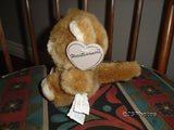 Heartwarmers Exclusive Design Cat Stuffed 1990 Tags