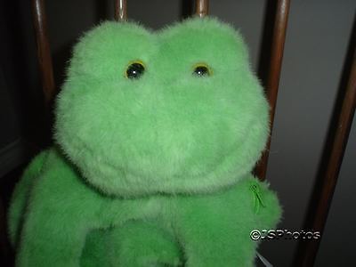Frog stuffed top animal backpack