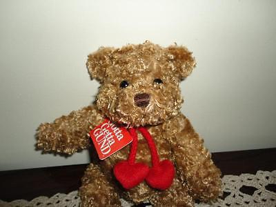 Gund 2001 BROWN SUGAR BEAR Hearts and Tags