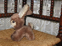 Old Hermann Teddy Original Germany Hoppel Bunny Rabbit Dralon No ID