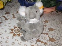 Original Steiff Baby Koala Sitting Bear Plush 060113 NEW 2001 All Tags Button