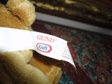 Gund Kraft Peanut Butter Bear Red Bow Tie 2001 Enesco Canada 10 inch