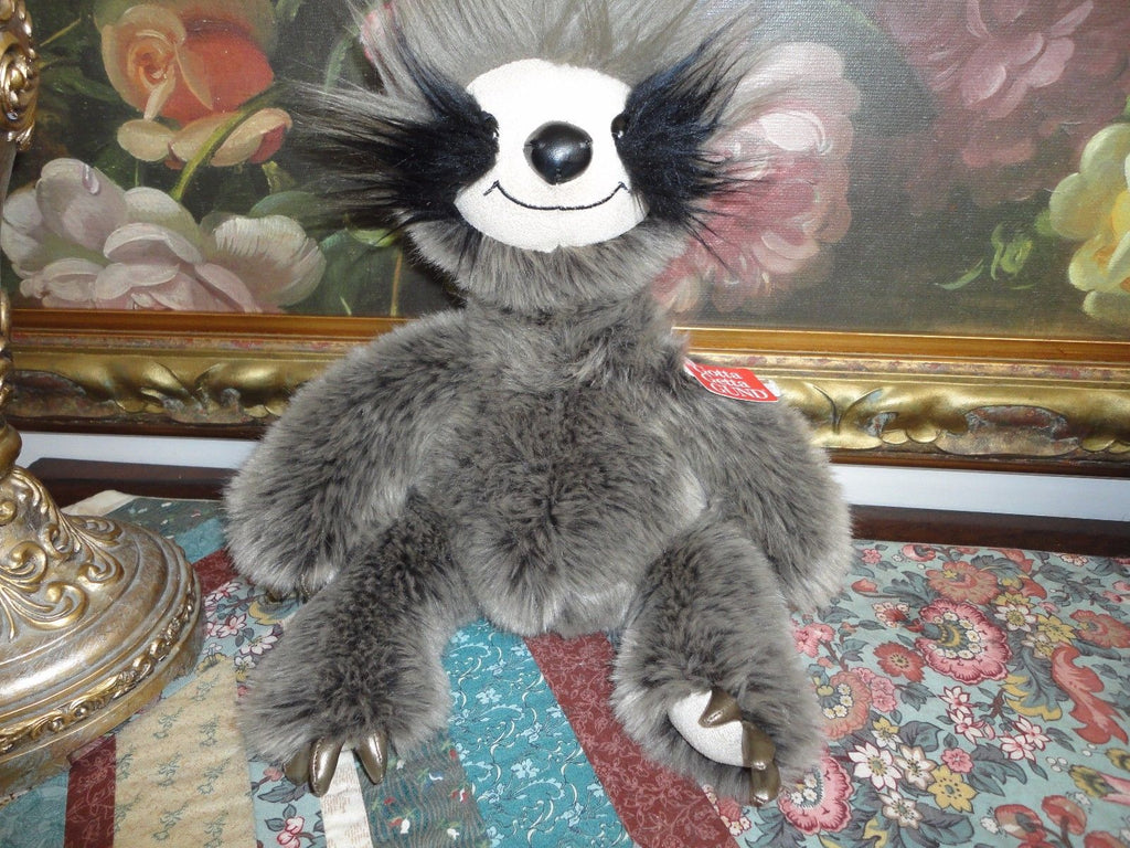 Gund Roswel Sloth 14 inch 4048385 New with Tags Chamois Face Vinyl Claws