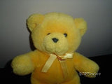 Ganz Primary Bears Rare Yellow Plush HC033AS 10 inch 1993