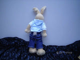 Ganz Heritage Collection Rabbit Hunny Bunny 14 inch Rare Kiss on Cheek
