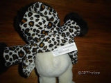 Ganz Natasha Teddy Bear 9 inch H4140 Velvet Leopard Print Coat 2000