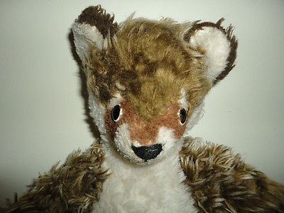 Steiff 6205 30 Soft Raccoon 1972 1979 NO ID Stuffed Dralon Plush Was Jadees Antique Bear Shoppe