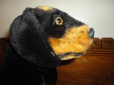 Standing DOBERMAN Dog Ganz Toronto Canada 13 inch Stuffed Plush RARE