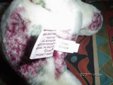 Ganz Rosalee Dog 12 inch 00793 Flower Velvety Plush HV6441 Heritage Collection