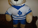1992 Pro Bear Made for NHL Hockey Toronto Maple Leafs 22 inch Full Uniform