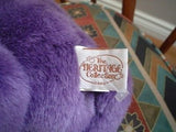 Ganz Bumble Beary Purple Bear 13" H3107L Heritage 1998