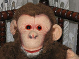 Old Antique 1960s German Hermann Dralon Monkey 49 CM 19 inch