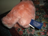 Ganz Heritage Pets Collection Valentines Day CALLA Bear Rose Pink Plush Retired