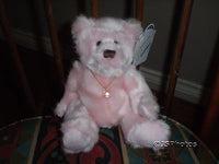 Applause Birthday Birthstone Baby Bears Danny October 2002 with Necklace New