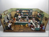 Antique German 1920s Grocery Store Wooden Doll House & Accessories PACKED FULL