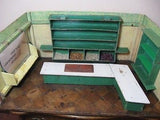 Antique German 1920s Grocery Store Wooden Doll House & Accessories PACKED FULL
