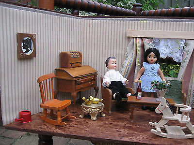 1940s dollhouse furniture shop