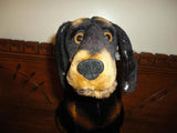 Standing DOBERMAN Dog Ganz Toronto Canada 13 inch Stuffed Plush RARE