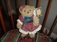 Russ Bears From The Past Beverly Christmas Bear Plush