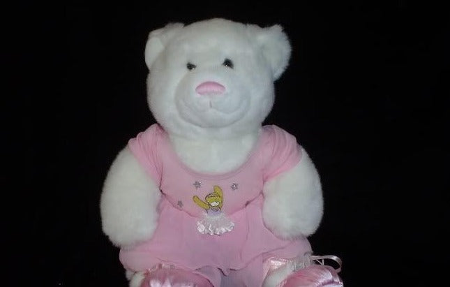 Build a Bear Plush Ballerina Bear Handmade in Canada