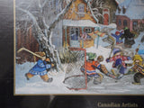 Ravensburger Puzzle Canadian Artist Pauline Paquin The Penalty Kick 1000pc New