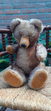 Antique Richard Diem Bear 17 Inch 43 CM Brown Tipped Mohair Fully Jointed 1930s
