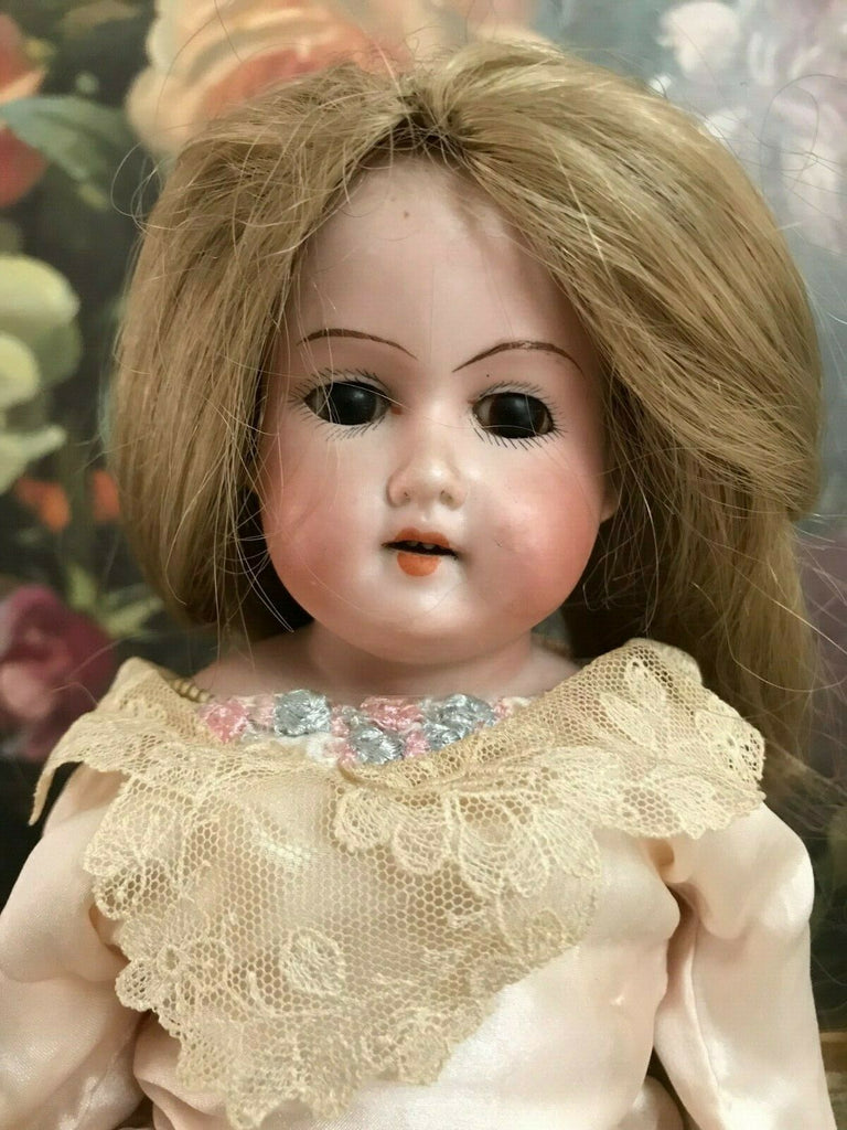 Antique 14” Armand Marseille #390 German Bisque Doll Ball Jointed Sleep  Eyes - Ellis Antiques