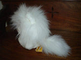24K Gina Persian Cat White Soft Plush 6.5 Inch 5360 Polar Puff Mighty Star 1990