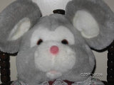 Girl Rabbit Dressed Plush By Commonwealth UK 1991 Rare