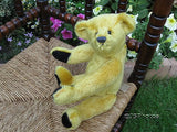 Deans Rag Book UK Yellow Mohair Golden Dawn Teddy Bear Fully Jointed 2000 Ltd Ed.