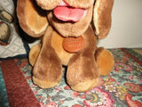 Ganz Heritage Vintage 1984 WRINKLES Sitting Brown Dog