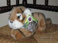 Tiger Cub Stuffed Plush Made in Netherlands 10 Inch New With Tags 2002