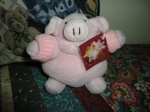 La Vie En Rose Lingerie PIG Charity Stuffed Toy Nr 1/4 Series All Tags