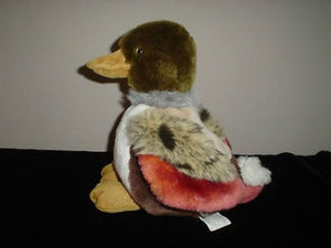 Realistic Duck Colorful 12 Inch Stuffed Velvet Plush