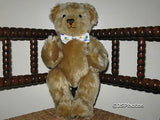 SUE FOSKEY Musical Happy Birthday Bear Mohair 1990 Signed 29/200 Tail Winder